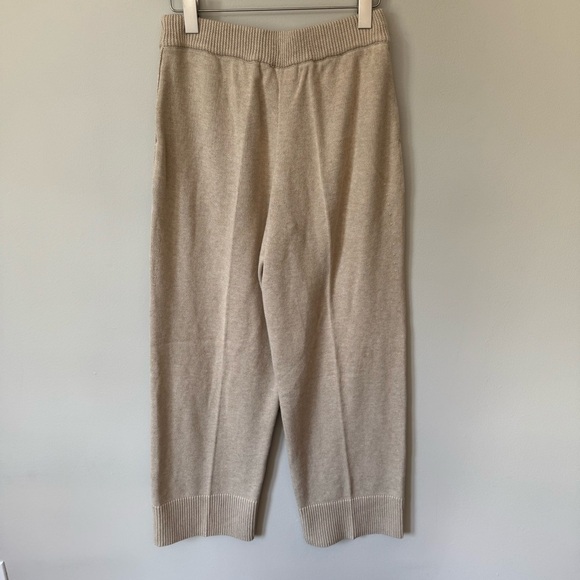 Free People Beach Solar Sweater Set Beige Oatmeal Knit Matching Cozy Set - Picture 8 of 8